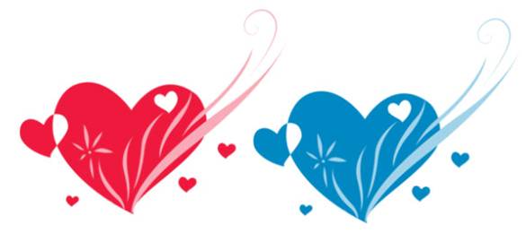 Brush designs I think would make excellent heart and love tattoos:
